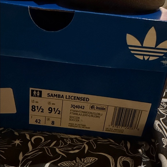 Adidas Samba Aston Villa Villan FC Shoes Women’s 9.5 Mens 8.5 - Picture 10 of 10